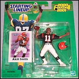 NFL Football Superbowl MVP Kurt Warner Rams 2000-2001 Starting Lineup  Figure 