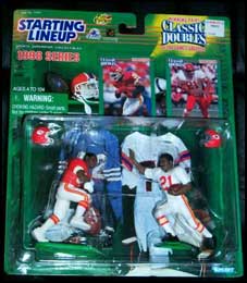 Joe Namath & Don Maynard - 1998 NFL Classic Doubles - Starting Lineup  Figures