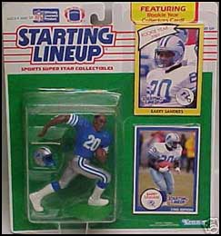 1998 STARTING LINEUP SLU - NFL - BARRY SANDERS - DETROIT LIONS