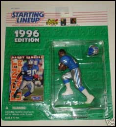 1996 Barry Sanders Detroit Lions Starting Lineup Toy Figure