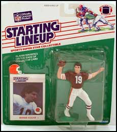 BERNIE KOSAR  Cleveland Browns 1988 Wilson Throwback NFL Football