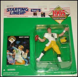 SLU Starting Lineup Loose With Card GREEN BAY PACKERS Details about   1995  BRETT FAVRE 