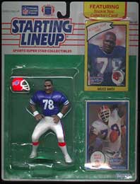 Bruce Smith Buffalo Bills DE Pro Set 1990 Pro Bowl Card #371