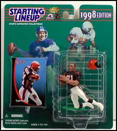 1998 Carl Pickens NFL Cincinnati Bengals Starting Lineup SLU 