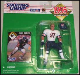 Starting Lineup 1995 NFL Football Jerome Bettis LA Rams Action Figure