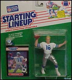 Chuck Long - 1989 NFL Football - Starting Lineup Figures