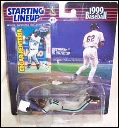 1999 Edgar Renteria Starting Lineup Figure Florida Marlins