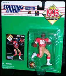 Jerry Rice - 1995 NFL Football - Starting Lineup Figures