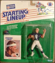 Chicago Bears starting lineup Jim Mcmahon and Richard Dent for