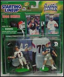 Joe Namath & Don Maynard - 1998 NFL Classic Doubles - Starting Lineup  Figures