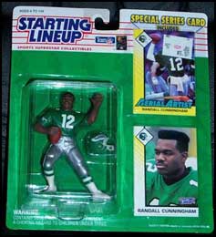 STARTING LINEUP Action Figure PHILADELPHIA EAGLE RANDALL CUNNINGHAM NFL  Football