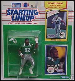 Reggie White - 1990 NFL Football - Starting Lineup Figures