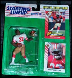 Vintage RICKY WATTERS 1999 2000 Edition Starting Lineup NFL 