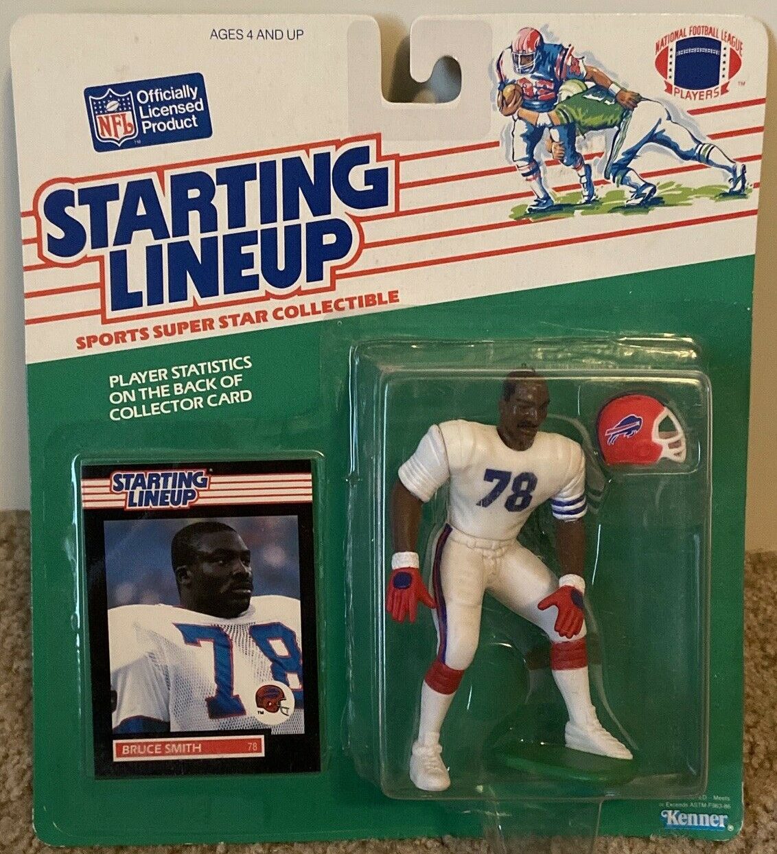 1989 NFL Kenner Starting Lineup Doug Williams Washington Redskins