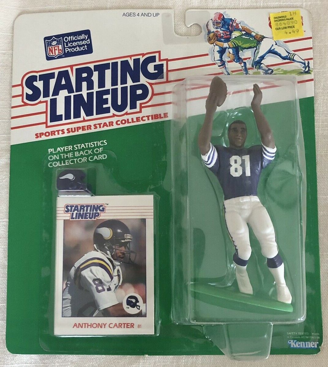 Deron Cherry - 1988 NFL Football - Starting Lineup Figures