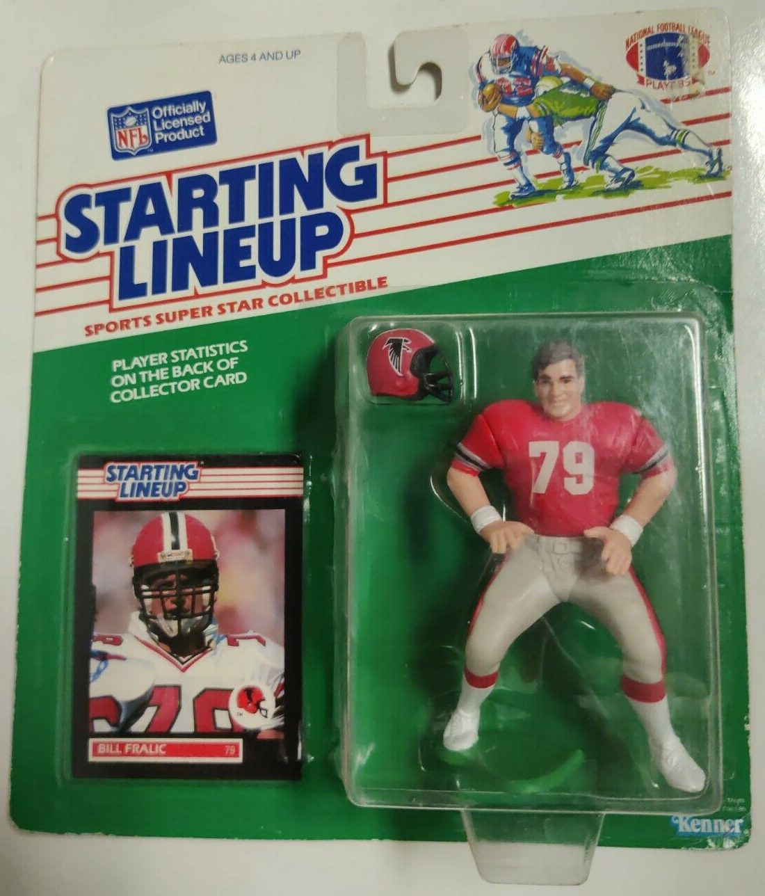 1989 Starting Lineup Bubby Brister Pittsburgh Steelers 