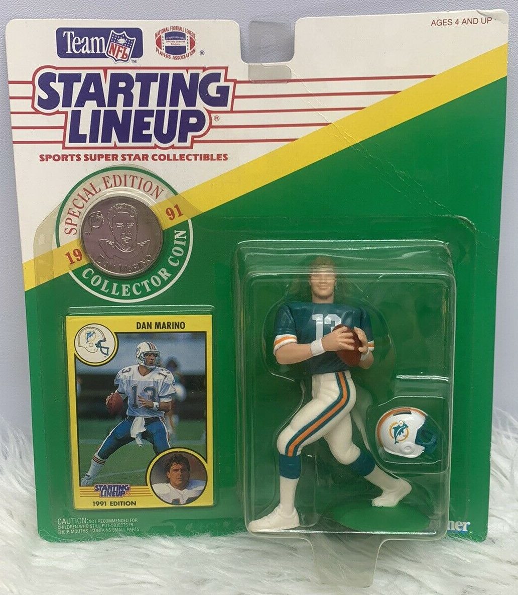 Dan Marino - 1991 NFL Football - Starting Lineup Figures