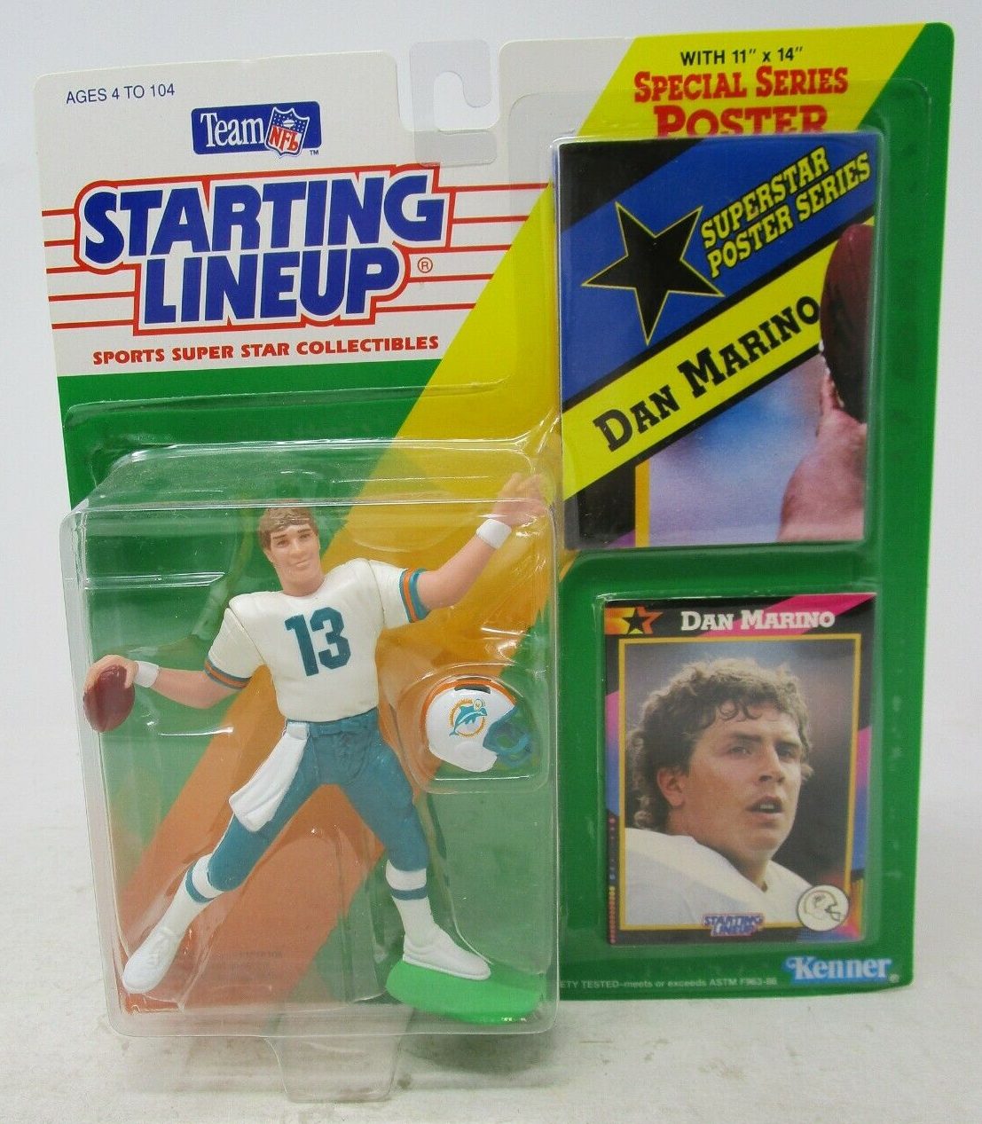 Dan Marino - 1992 NFL Football - Starting Lineup Figures