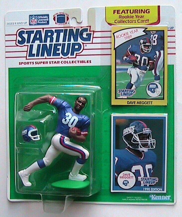 NFL Football Starting Lineup Warren Moon (1990) Kenner Figure