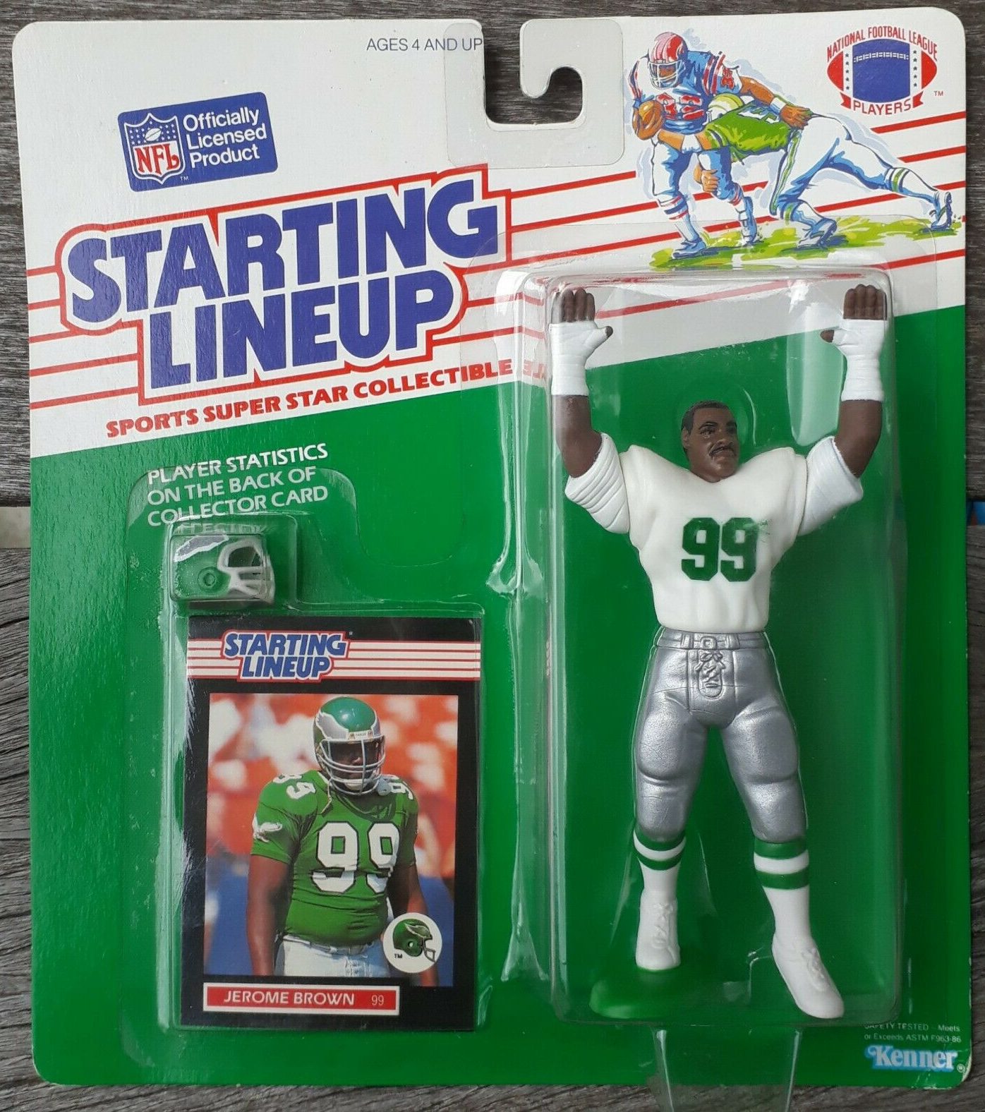 Jerome Brown - 1989 NFL Football - Starting Lineup Figures