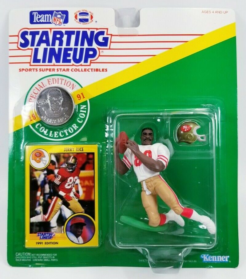 Jerry Rice - 1991 NFL Football - Starting Lineup Figures