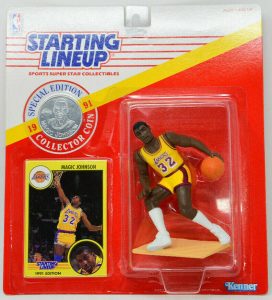 1991 Kenner Starting Lineup W/ Special Edition Coin Chicago 