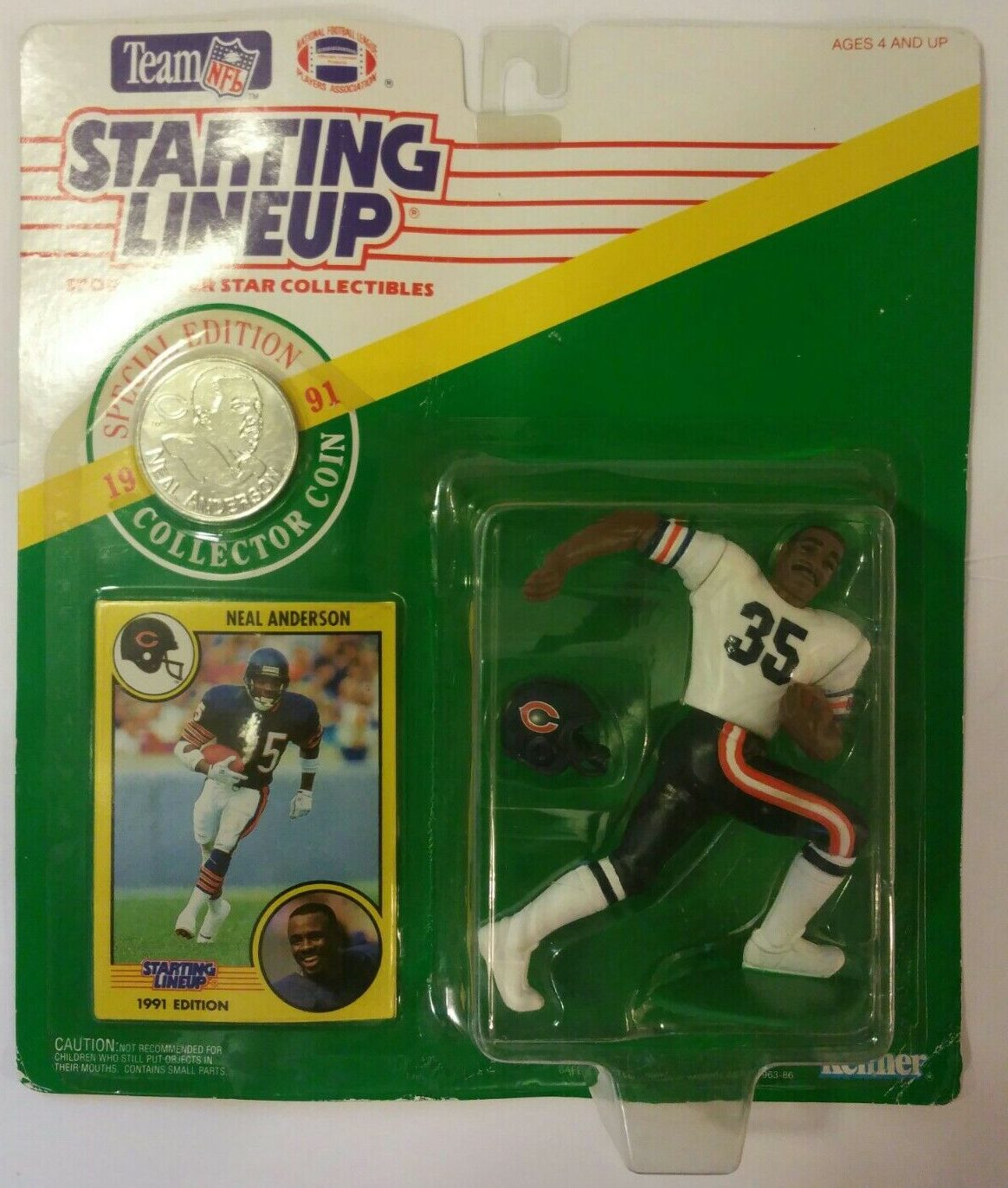 James Brooks - 1991 NFL Football - Starting Lineup Figures