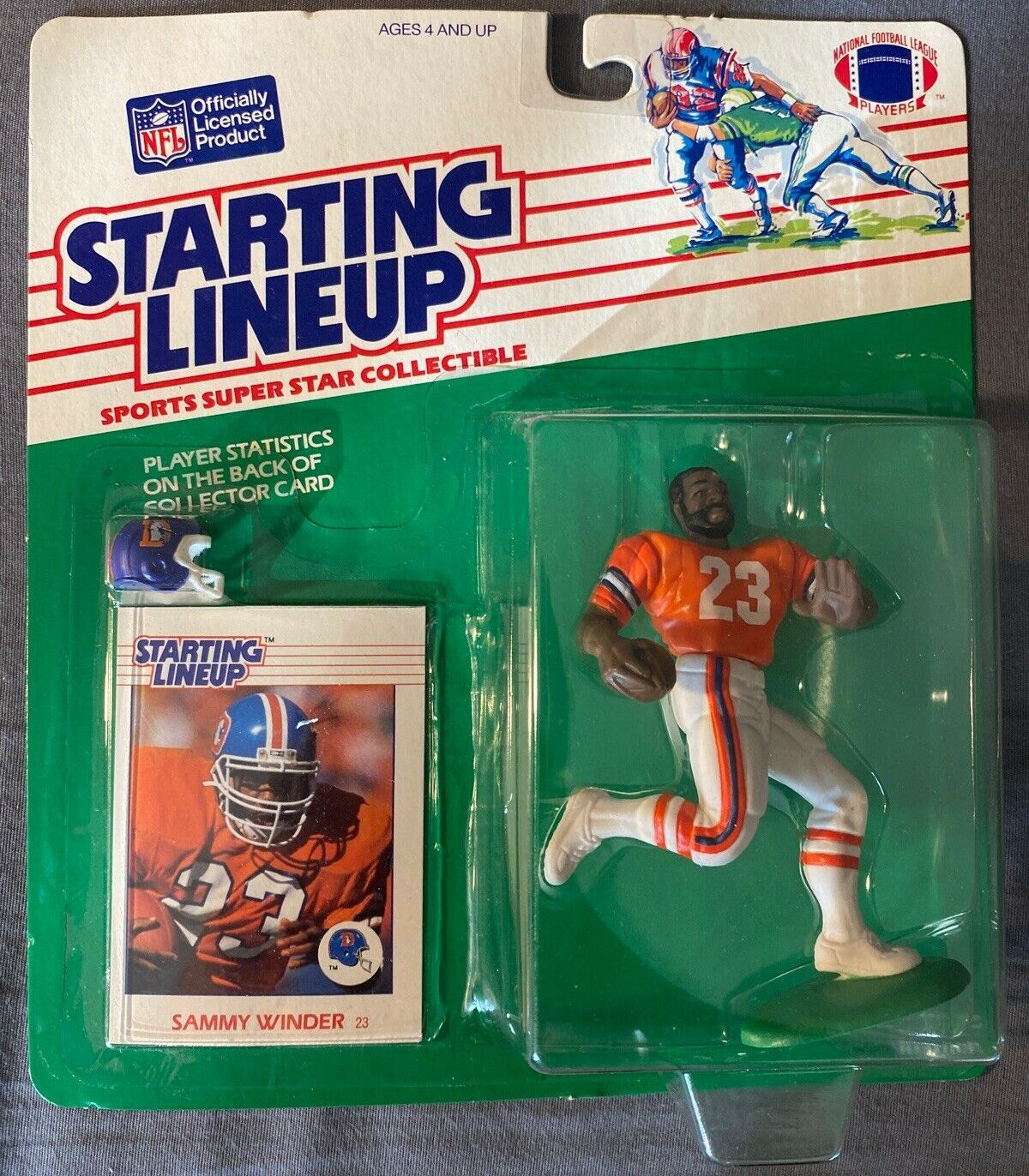 Sammy Winder - 1988 NFL Football - Starting Lineup Figures