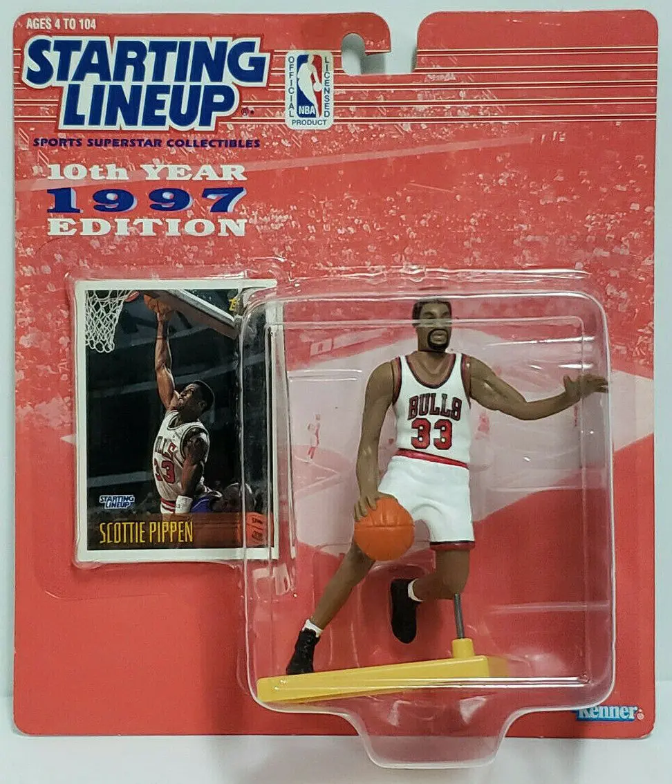 Scottie Pippen - 1997 NBA Basketball - Starting Lineup Figures