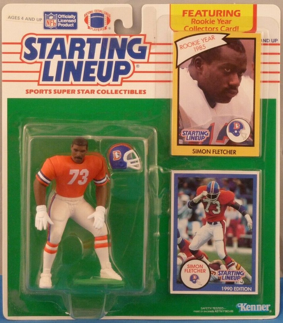 Dan Hampton - 1990 NFL Football - Starting Lineup Figures