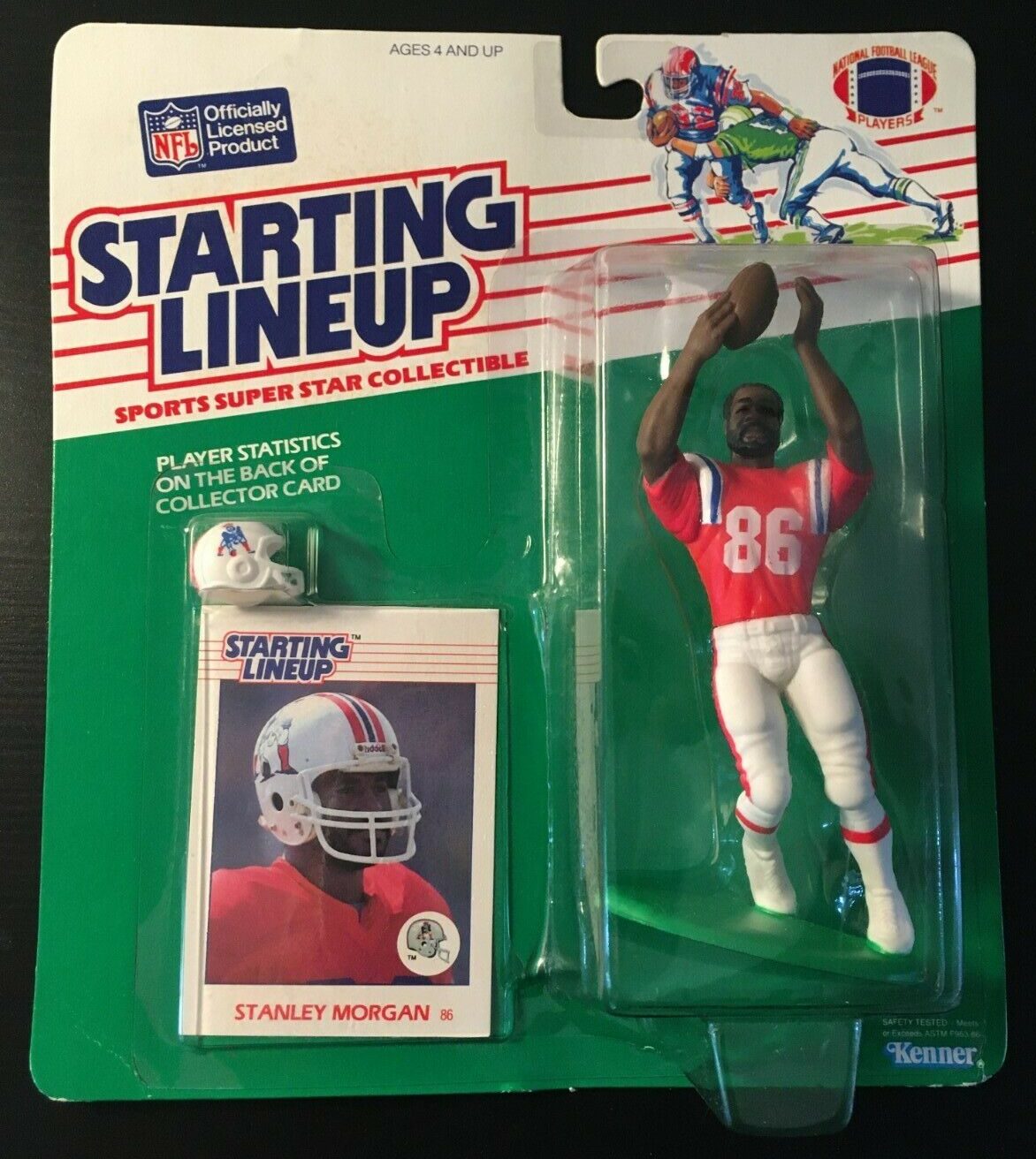 Stanley Morgan - 1988 NFL Football - Starting Lineup Figures