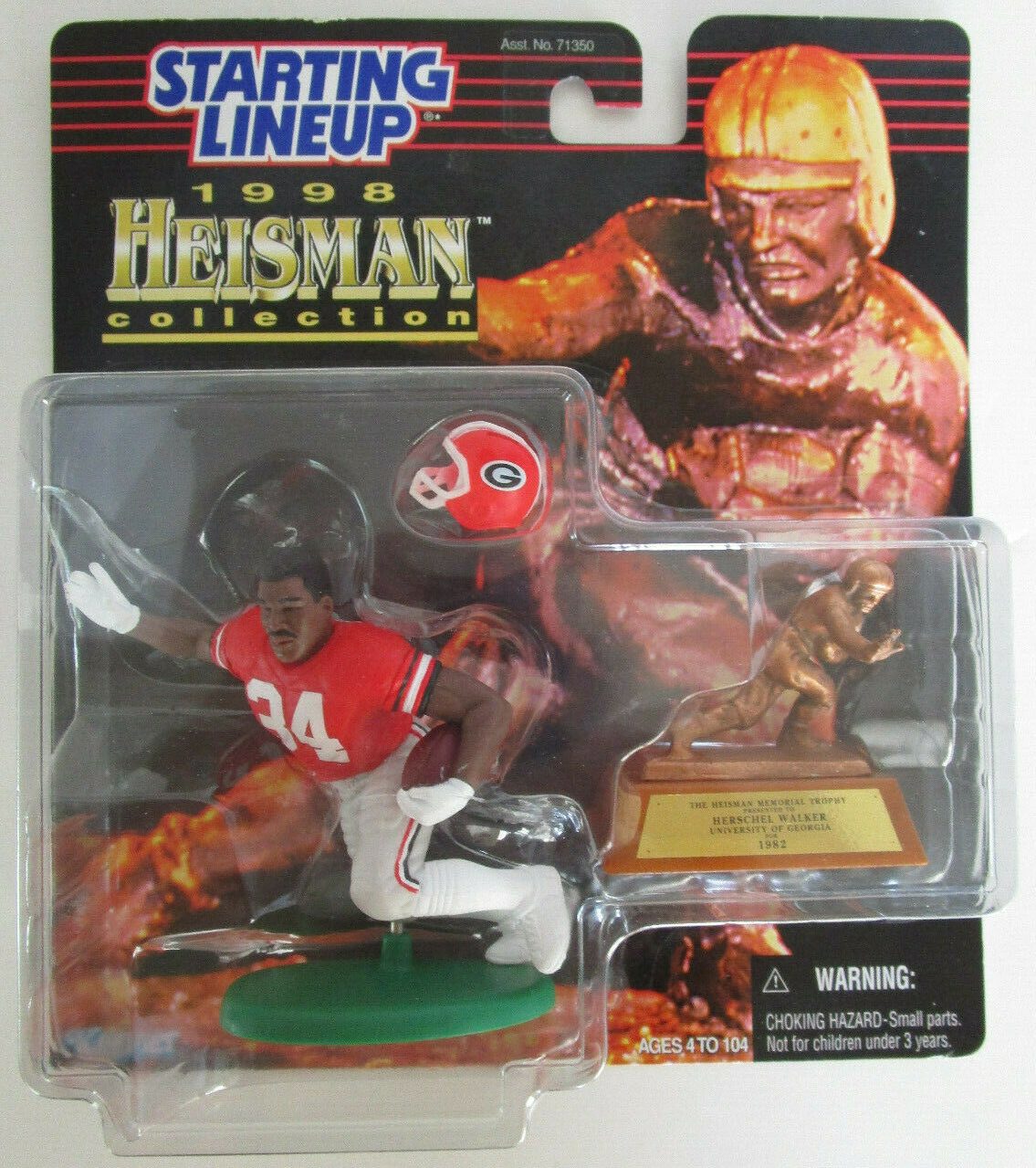 Herschel Walker loose Dallas Cowboys Starting Lineup action figure NFL