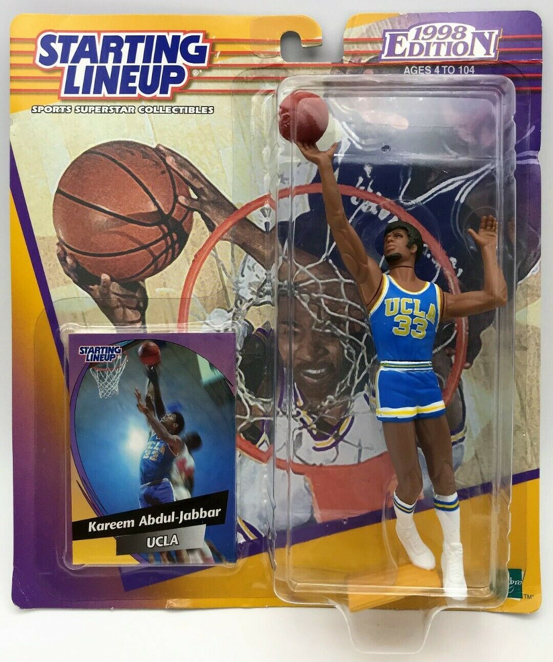 Starting Lineup 97 edition kareem abdul jabbar Miami Dolphins