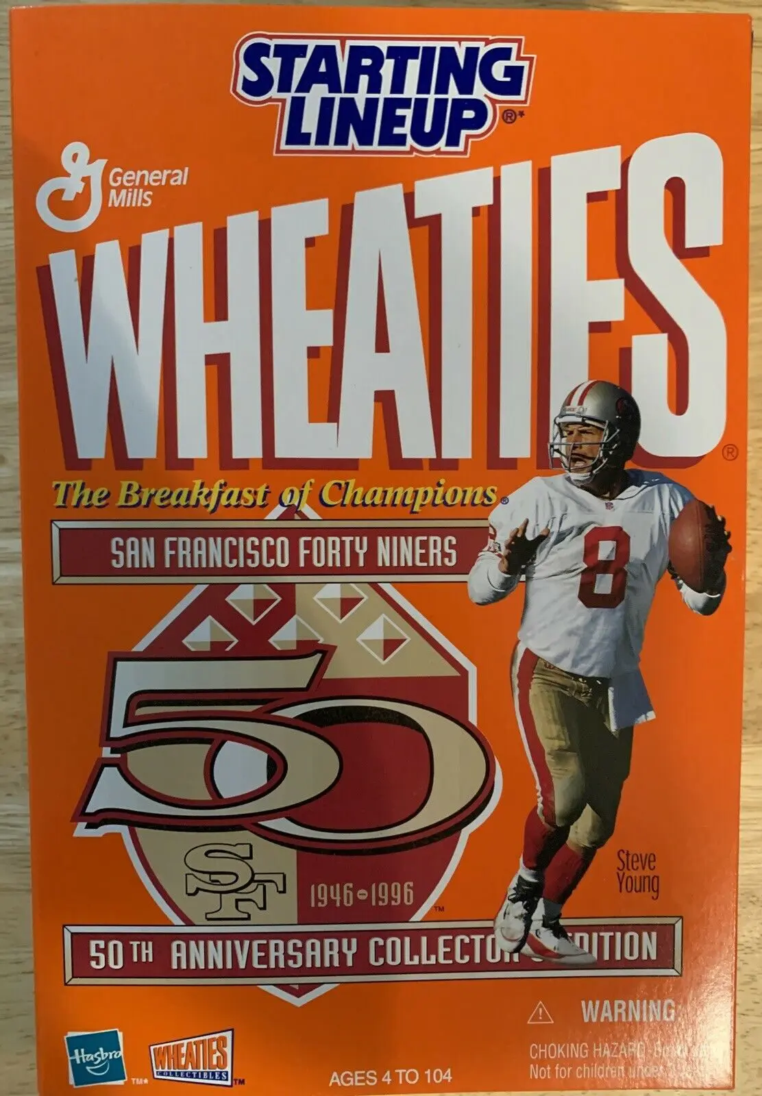 Steve Young - 2000 Wheaties - Starting Lineup Figures
