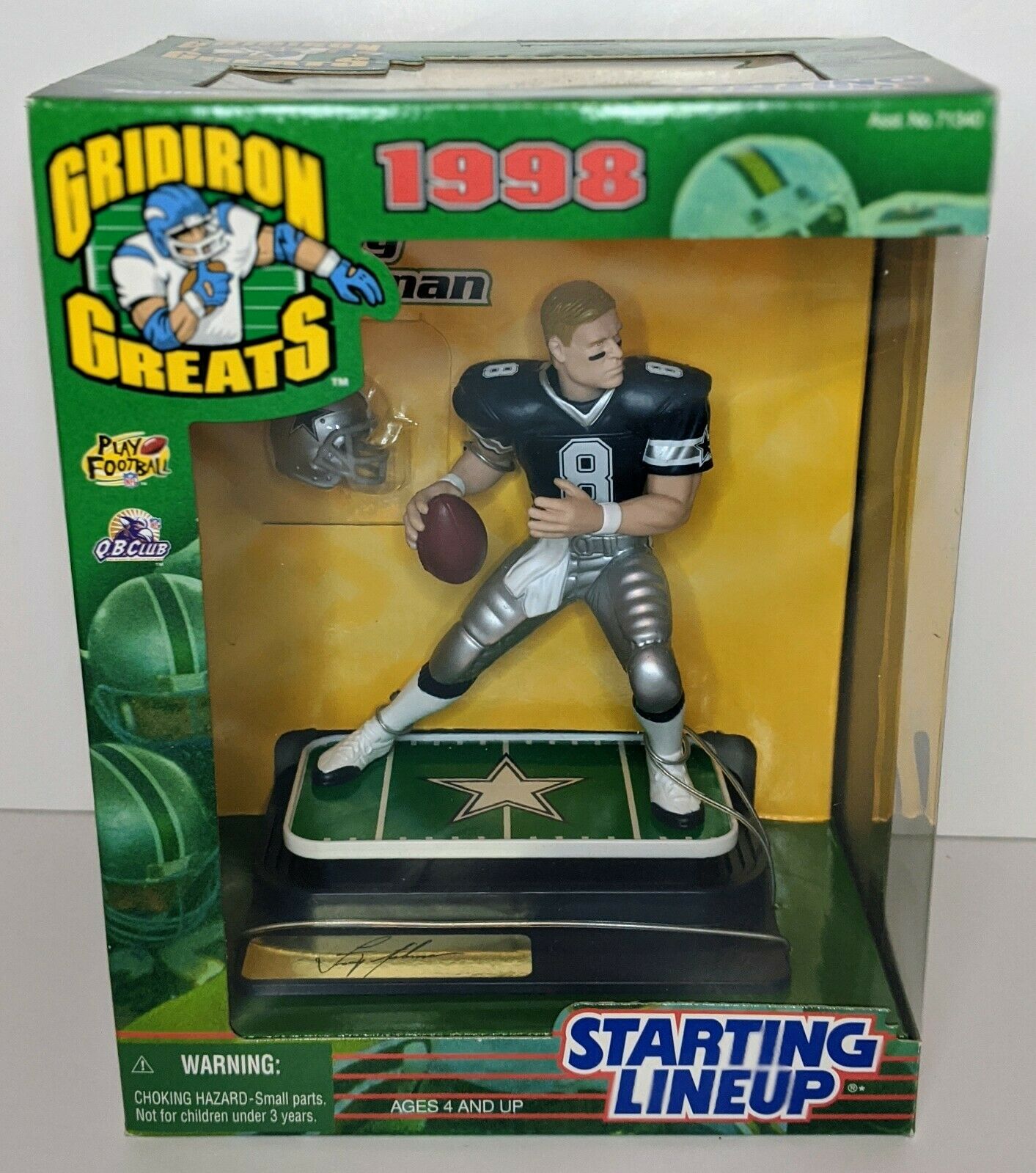 Starting Lineup Troy Aikman Action Figure 1996