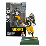 Imports Dragon NFL Aaron Jones (Green Bay Packers) Chase 6" Figure Series 1, Multicolor (ID34899)